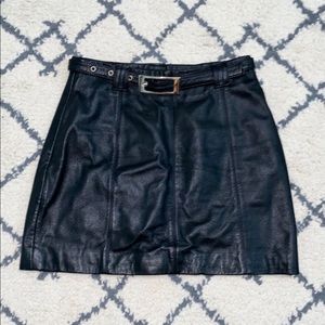 Wilson’s Maxima Leather Skirt